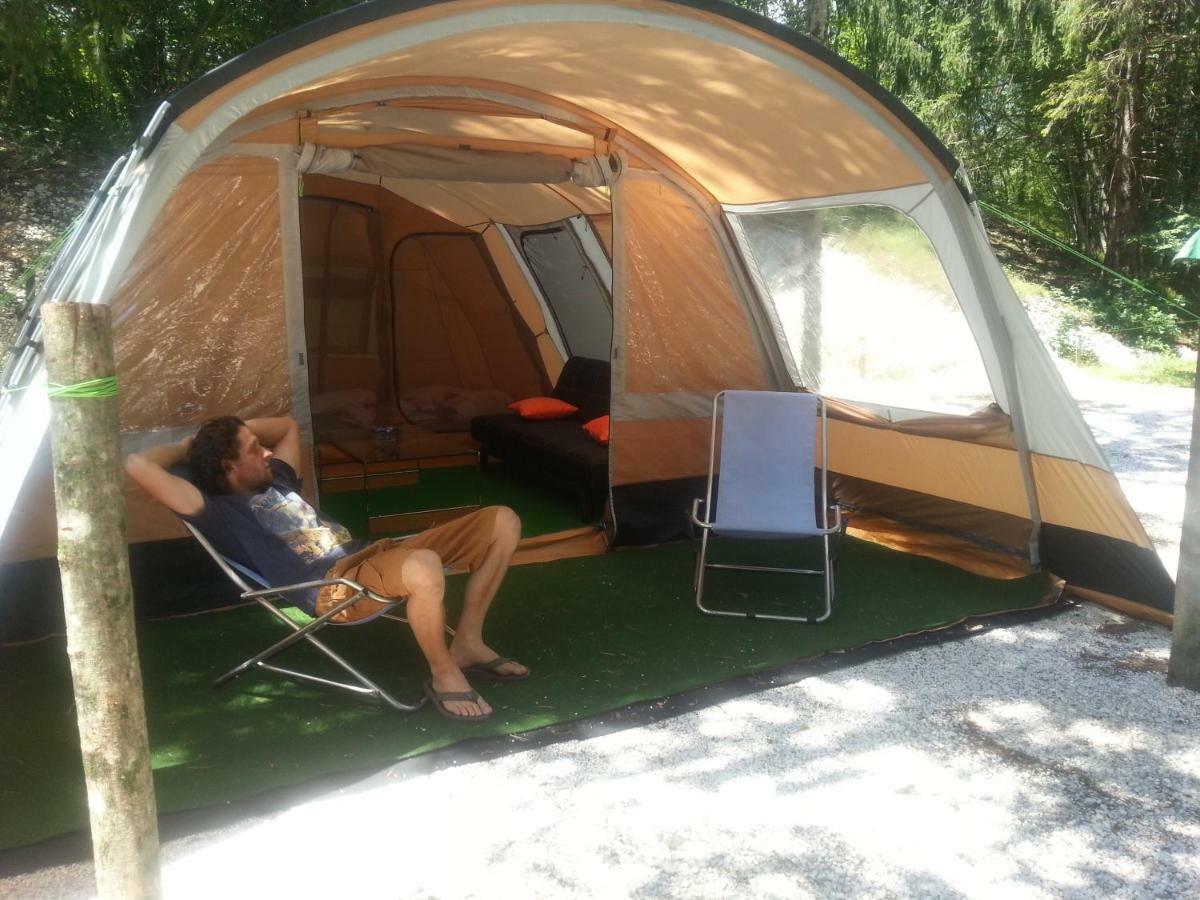 Camping Vodenca Hotel Bovec Bagian luar foto