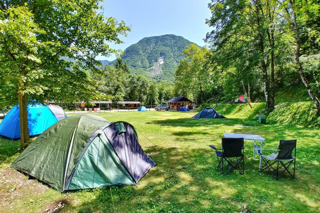 Camping Vodenca Hotel Bovec Bagian luar foto